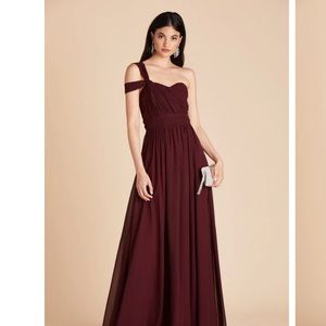 Birdy Grey Grace Convertible Bridesmaid Dress in Cabernet
